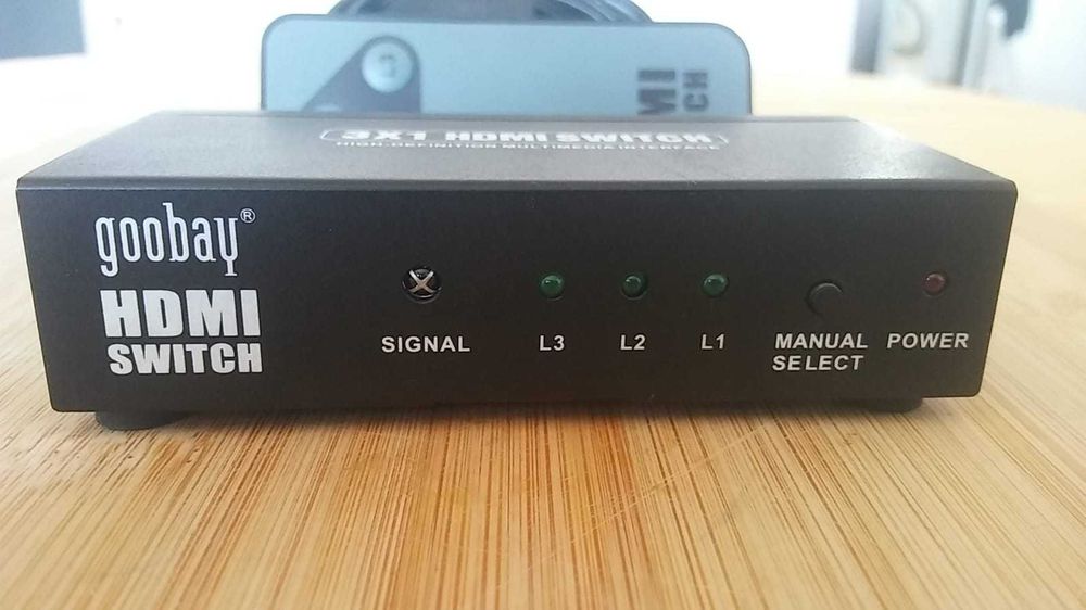 HDMI Switch GOOBAY 3x1