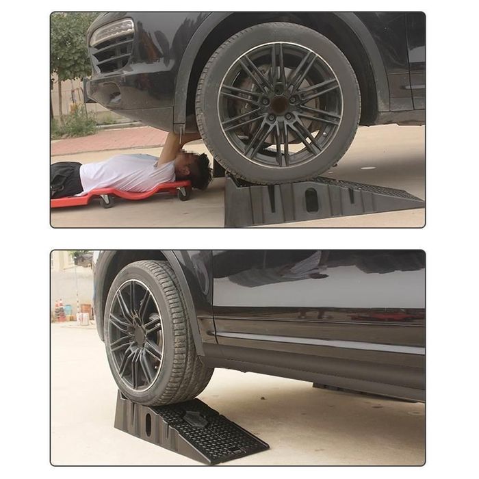 Rampa automóvel pouco uso