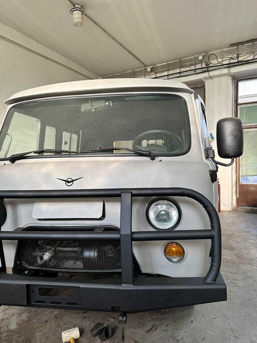 Бампер  передній силовий RIF 1.0D  для УАЗ 452 Буханка під лебідку