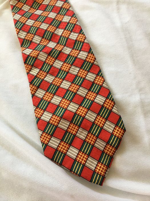 Carlo Palazzi, krawat jedwabny, silk