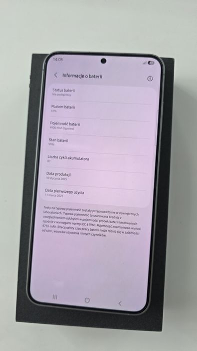 Samsung Galaxy s25+  plus  jak nowy 256gb bez rat