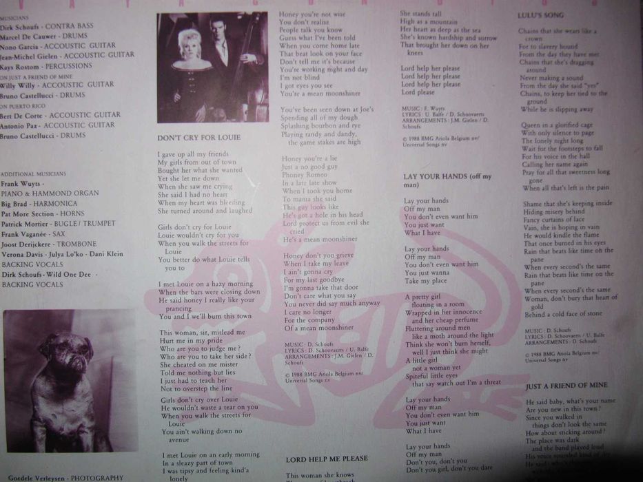 Vaya Con Dios -Vaya Con Dios- 1989 *ОРИГІНАЛ (NM) - Вініловий Альбом