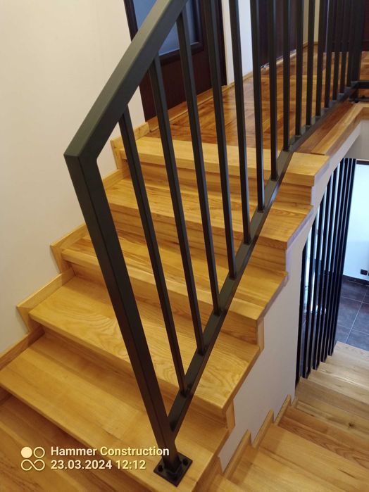 Balustrada balkonowa stalowa ocynk+ral