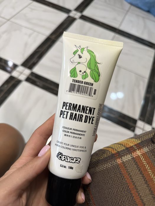 Фарба для тварин перманента Opawz краска для животных 150г