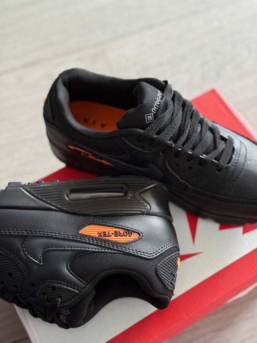 Кросівки осінні Nike Air Max 90 Gore-Tex Black premium | Кроссовки Найк чоловічі