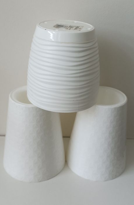 Doniczka osłonki do storczyka białe