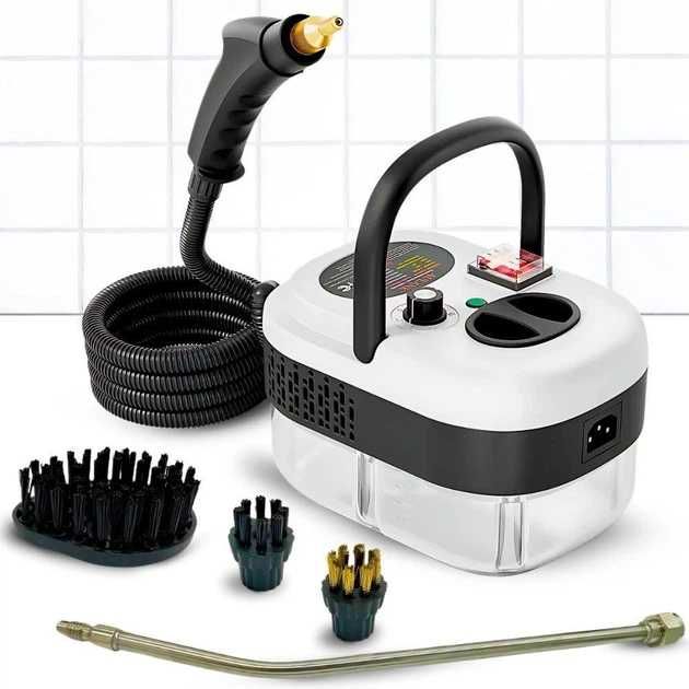 Пароочисник для дому парогенератор потужний 2200W з насадками