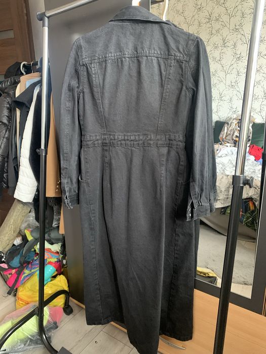 Sukienka jeansowa czarna XS