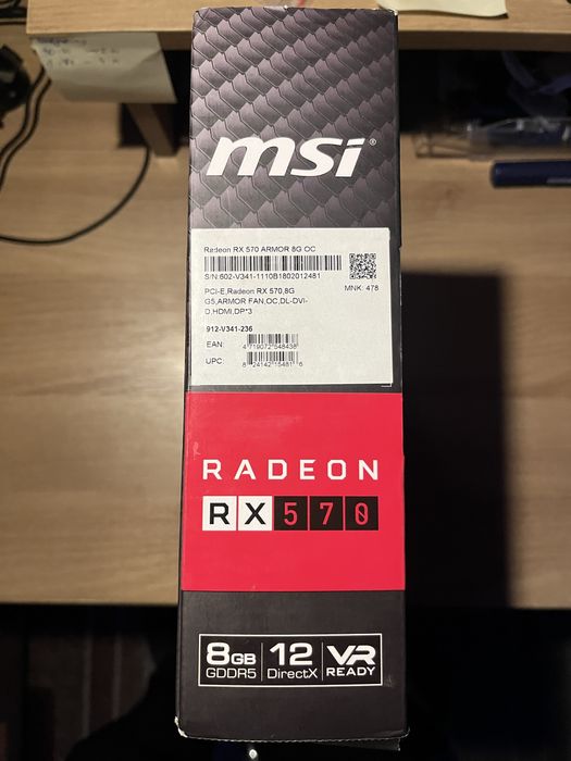 Radeon RX570 OC 8GB