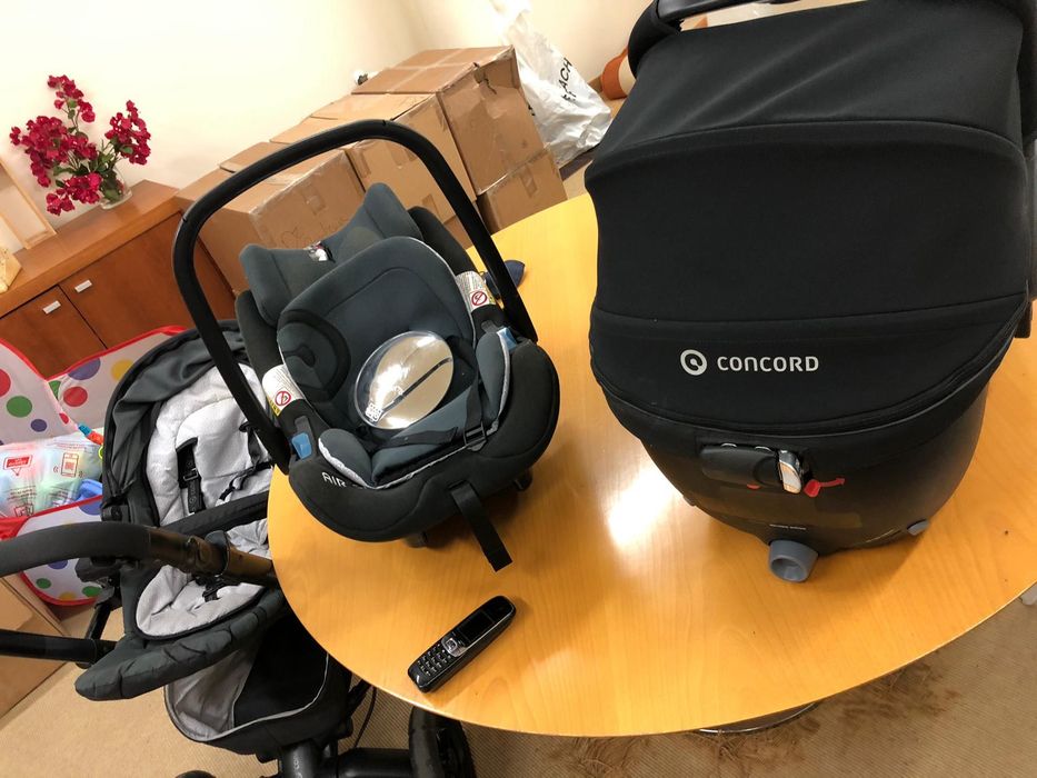 Carrinho Concord Neo Duo (alcofa+ovo+isofix)