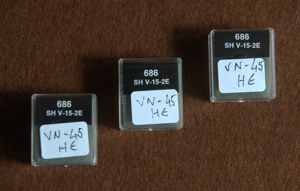 Agulhas Para Cápsulas Shure V15 II, V15 III e V15 IV