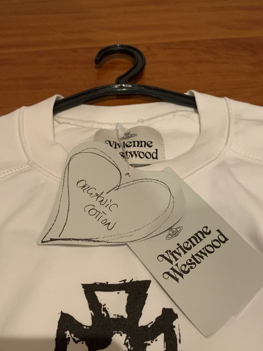 Sweat branca Vivienne Westwood tamanho M (overisze)