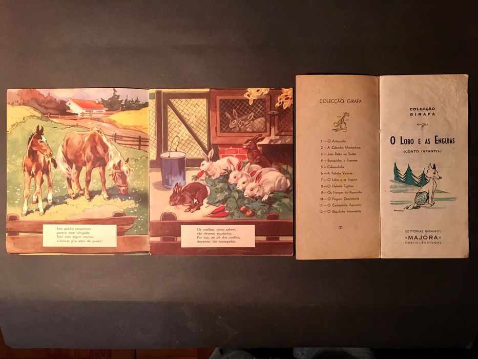 MAJORA - 2 livros infantis - anos 50/60