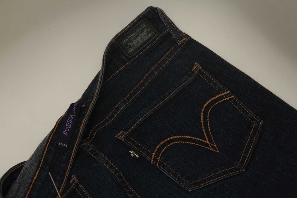 Levis Black tab 535 7 S/C джинсы из хлопка и лайкры