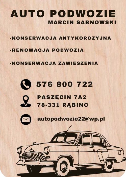 Usługa konserwacja podwozia