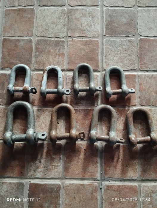 Manilhas Aço vários tamanhos