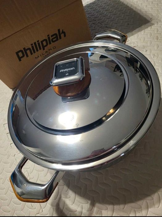 Naczynie Futuro z pokrywa Venturi Phillipiak - Garnkopiekarnik