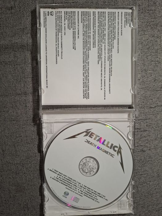 Metallica , Death Magnetic CD wyd. Polskie