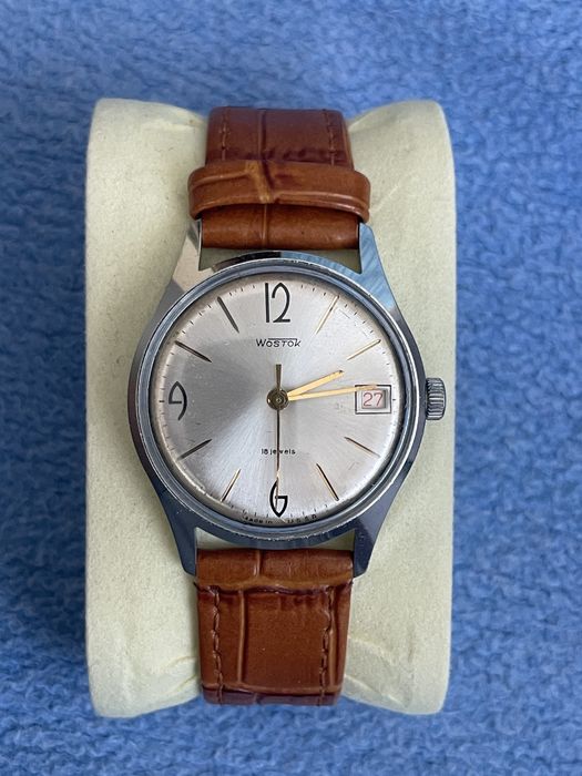 Zegarek Vostok - klasyczny, mechaniczny, 18 jewels