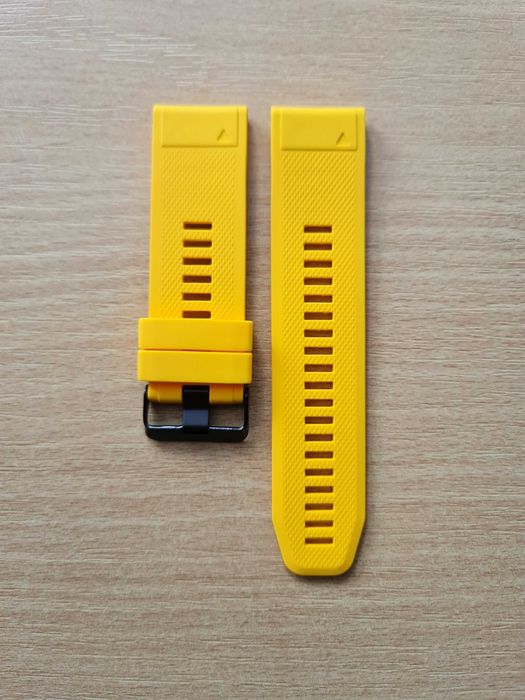 ŻÓŁTY pasek QuickFit 26 mm do zegarków GARMIN