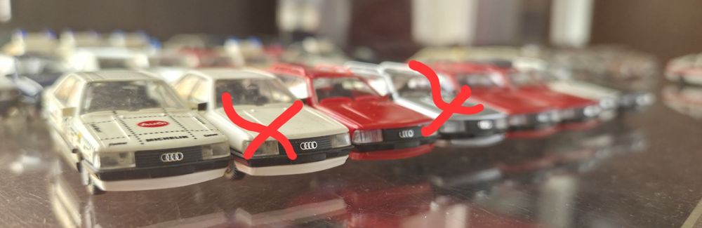 Modele Audi 100 i 200  C3, 1/87, Rietze