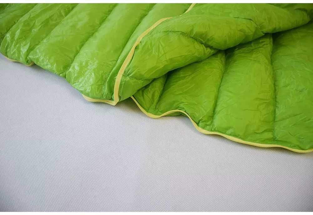 Пуховый спальный мешок кокон. Пуховий спальний мішок Aegismax mini M