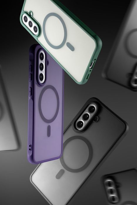 Чохол бампер MagSafe чехол різні моделі Samsung S24 FE