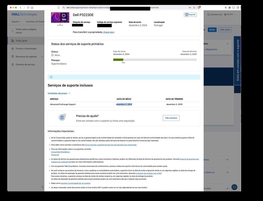 Monitor Dell P3223DE COMO NOVO - Garantia transmissível até 2029-12