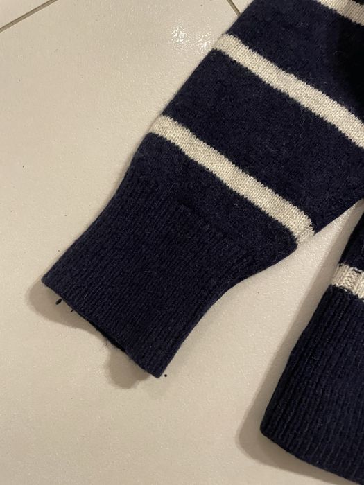 Ganni sweter w paski wełniany XS