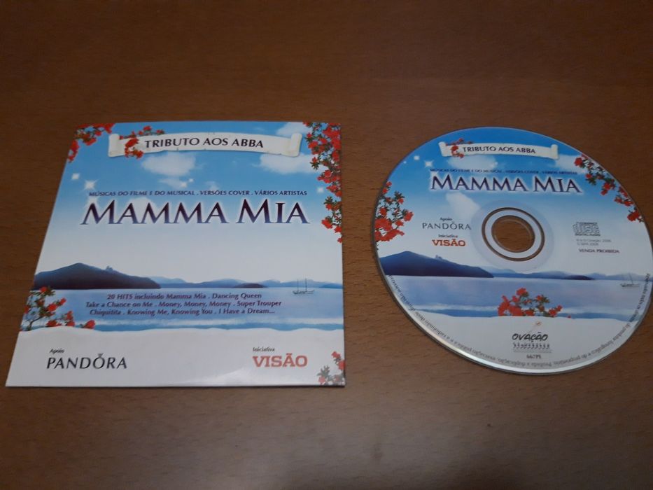 Álbum com músicas do filme "Mamma Mia" (Visão)