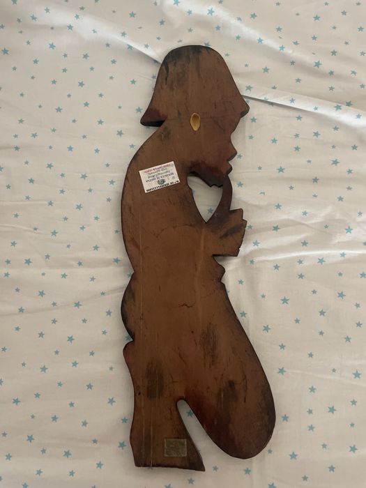 Artesanato angola em pau preto