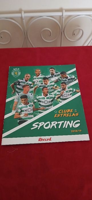 Caderneta Sporting 2018/2019, completa