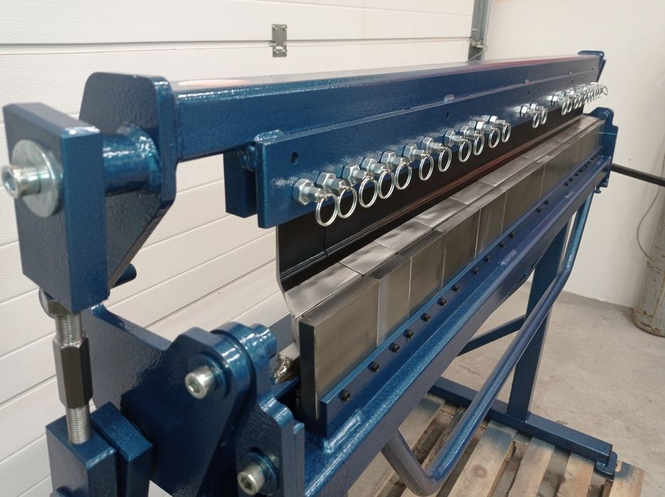 Zaginarka segmentowa Zgds-125 PLUS dekarska do blachy