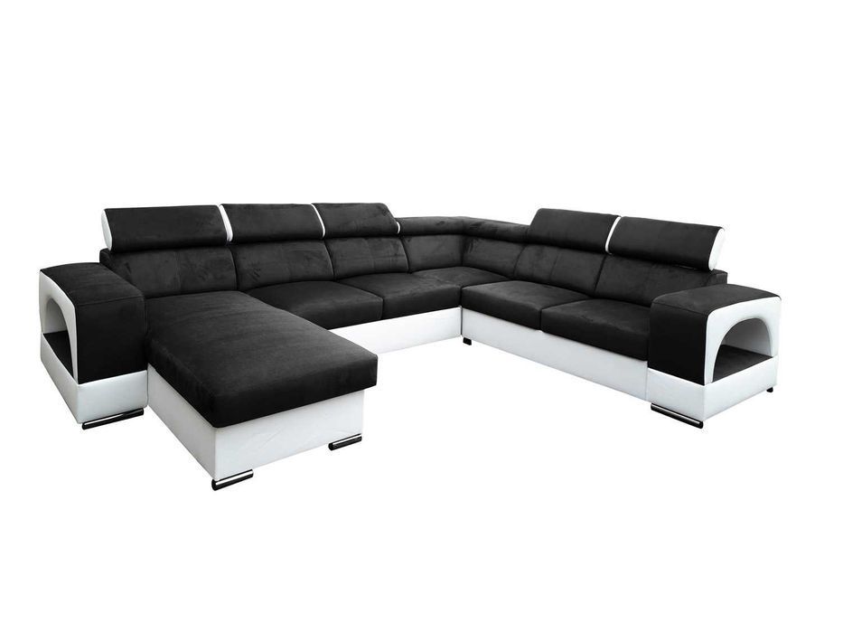 Duży elegancki narożnik RAFAELLO  do Salonu Funkcja Spania. Wysyłka