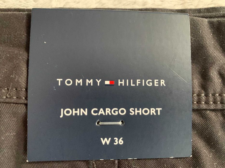 Nowe spodenki czarne Tommy Hilfiger roz. 36