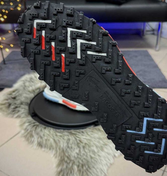 Кроссовки мужские Лакост белые демисезонные Lacoste