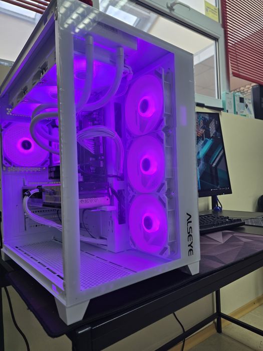 Ігровий комп'ютер ryzen 7 7700 32gb ddr5 rtx 5070 ssd 1t