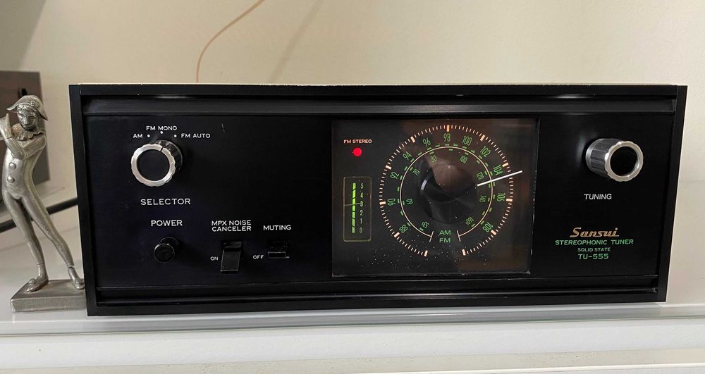 Sansui TU555 - tuner vintage