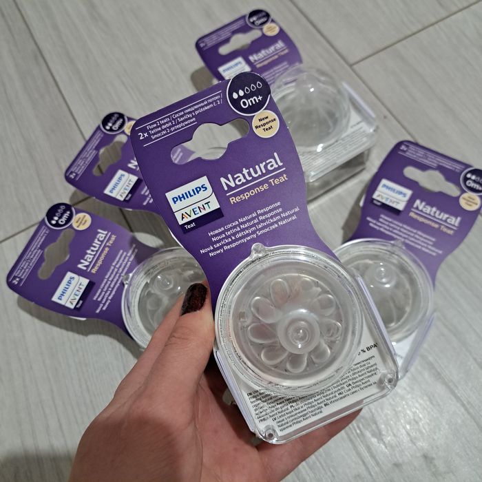 Нові змінні соски Avent для пляшечок серії Natural. Нові