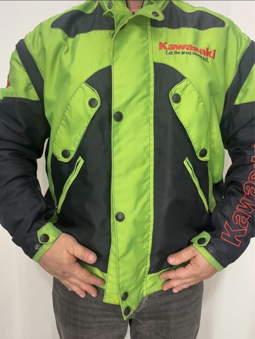 Casaco mota Kawasaki classico