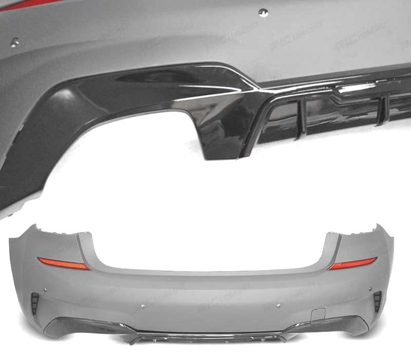 PARA-CHOQUES TRASEIRO BMW G20 19- LOOK M PERFORMANCE PDC