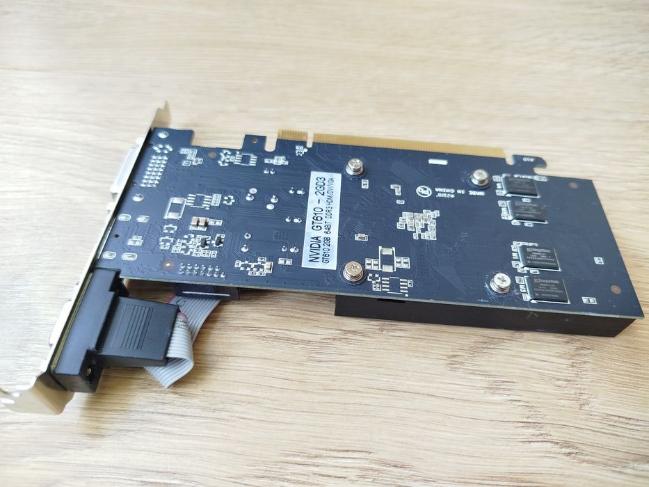 Відеокарта нова!NVIDIA GeForce GT 610/ 2GB DDR3/HDMI, DVI та VGA