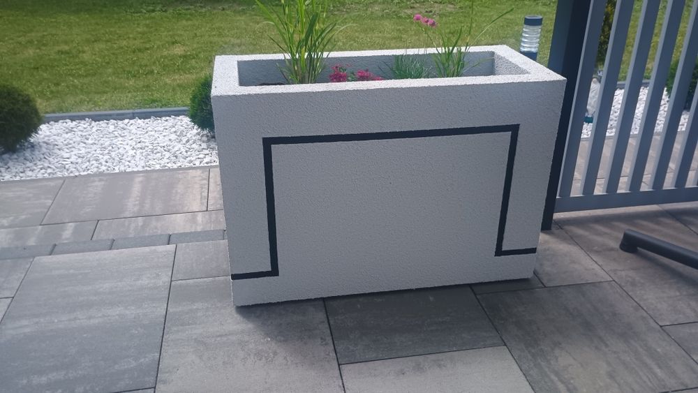 Termo donica ze styropianu duża