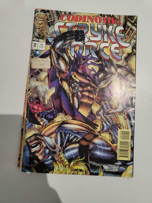 Codename: Strykeforce #1-4 (PT-BR, 1996, raro)