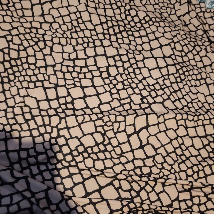 Pareo  na plażę brązowy kolor wzor jak na zdjęciu