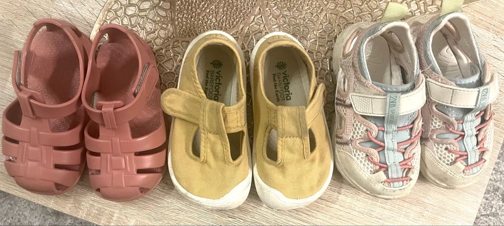 Lote 3 Pares Calçado Barefoot Tam. 22