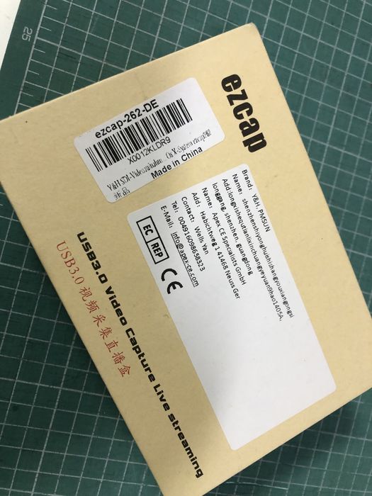 Karta przechwytująca EZCAP 262 SDI USB 3.0 1080p 60fps