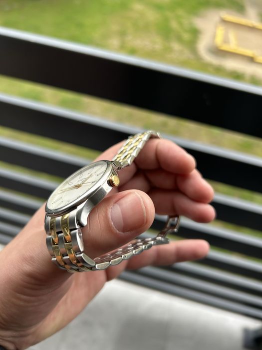 Piekny Zegarek Kienzele 1822 Stal/Gold/Piekny/Wys!