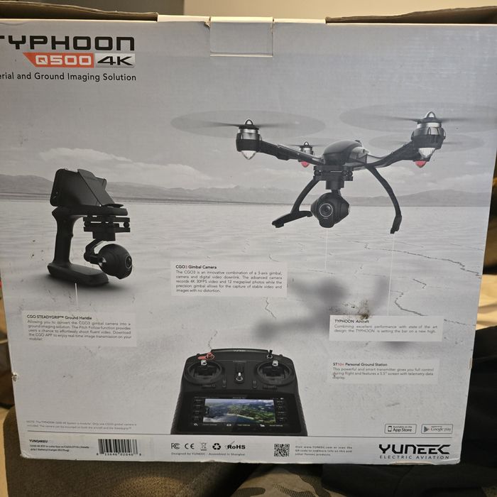 2 Drones YUNEEC Q500 PROF. ou TROCO por DJI