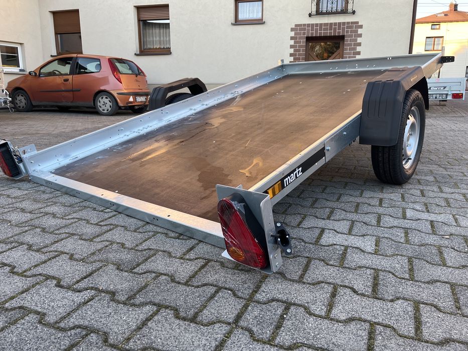 Przyczepa MARTZ UNILADER 300x160 750kg  Przewóz motocykli, quadów
